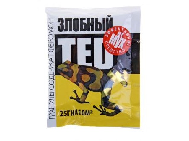 Средство от мух 25 г Злобный ТЭД (80 шт/кор)